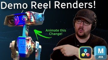 How to create Demo Reel Renders in Maya and Davinci Resolve!