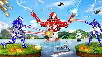 मेगात्रोन रोबोट और जादुई पानी रोबोट लढाई | Megatron Vs Water Robot |Robot Cartoon|Robot Wala Cartoon