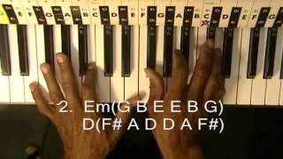 Alicia Keys How To Play "Fallin' " On Piano Lesson In 5 Minutes Falling R&B @EricBlackmonGuitar chords