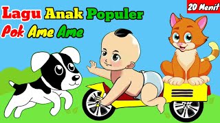 Kompilasi Lagu Anak ~ Pok Ame Ame, Anak Kucing Meong Meong, Helly Guk Guk, Dan Lagu Anak Lainnya