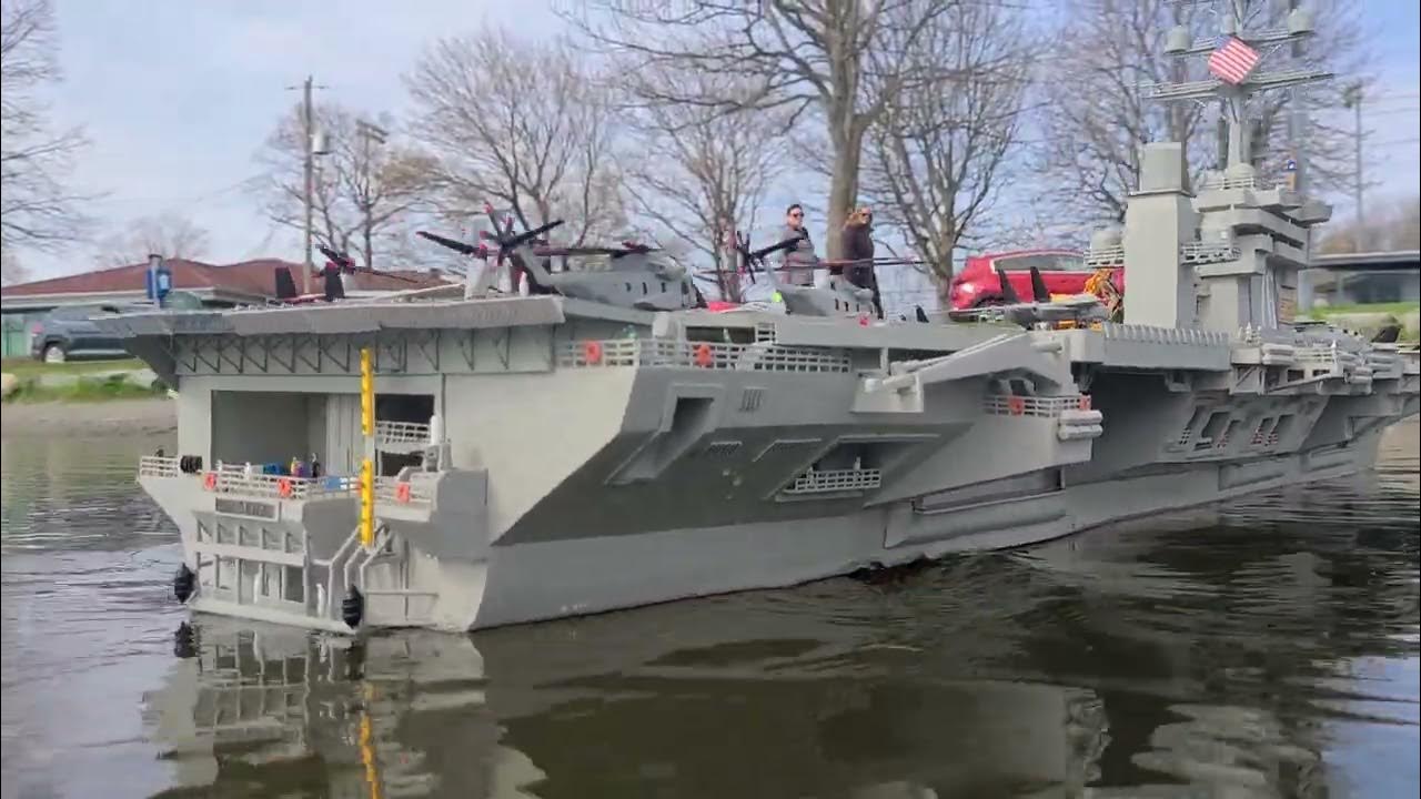 RC Aircraft Carrier 1/144 YouTube