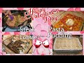 Valentines day dinner  steak lobster goat cheese pasta and banana pudding