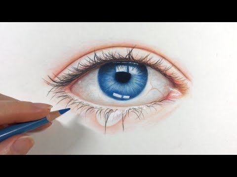 فيديو: رسم بألوان زرقاء