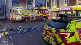 Fire crews battle fire in six storey building in Kettering