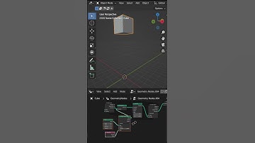 Particle Simulations In Geometry Nodes Blender 3.5 | Tutorial Part 3 #shorts