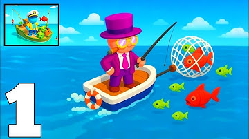 Fish Mish - Gameplay Walkthrough Part 1 - Dive Deep And Find Treasures (Android, iOS)