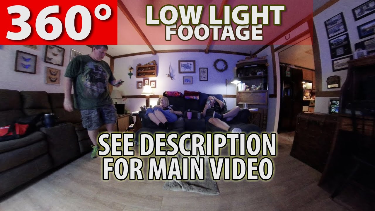 Insta360 ONE R Footage - 360°  Low Light Test