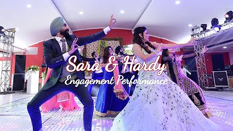 Sara & Hardy | Engagement Performance | Pure Bhang...