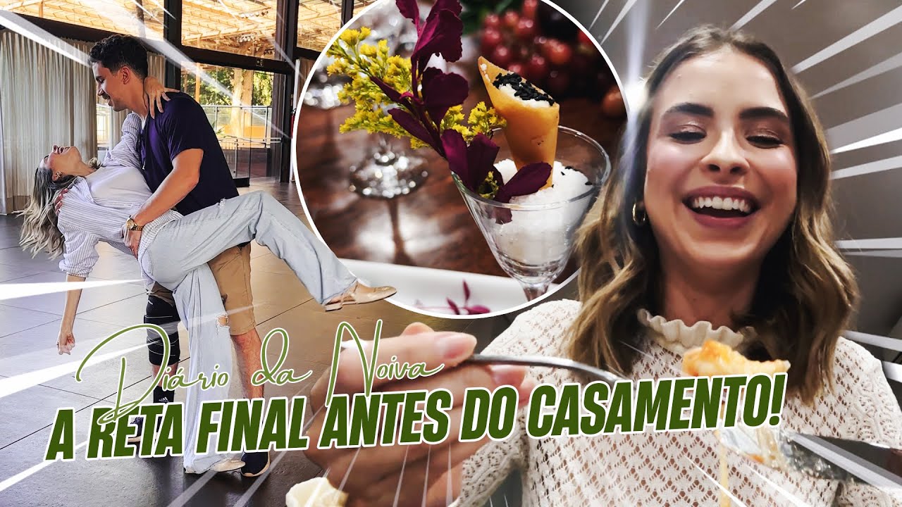 DIÁRIO DA NOIVA 💍 Ep. 10: DECORAÇÃO, DEGUSTAÇÃO DO BUFFET, ENSAIO DO CASAMENTO… | FERNANDA TUMAS