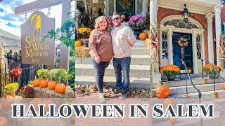 HALLOWEEN IN SALEM // VLOG // FALL IN NEW ENGLAND // ONE DAY IN SALEM // CHARLOTTE GROVE FARMHOUSE
