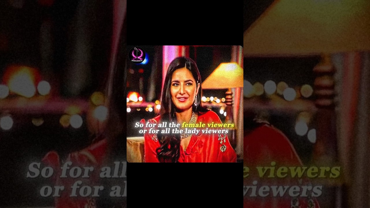 Katrina Kaif about financial advice for Women.