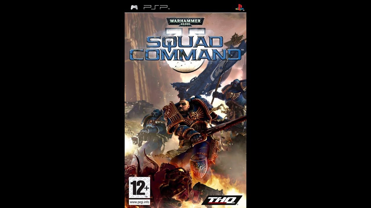 [18+] Шон играет в Warhammer 40k: Squad Command (PSP)
