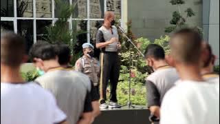 APEL PAGI DAN OLAHRAGA BAGI PERSONIL POLRI DAN PNPP POLRES GRESIK