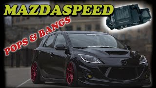 MAZDASPEED 3 TURBO 2GEN ULTIMATE COMPILATION STRAIGHT PIPE, FLAMES, 2STEP LOUD!!!