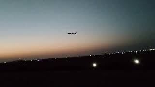 Hirasar Airport Flight Take - Off Night View