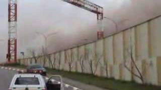 Implosão do prédio da TAM Express