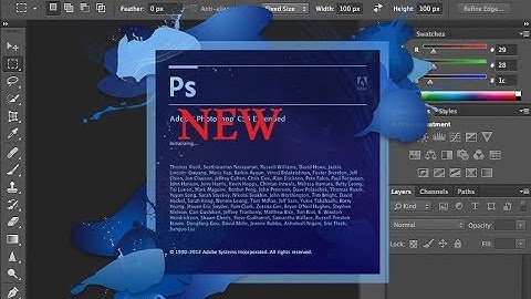 Download and install Adobe Photoshop CS6 (64 Bit) Full 100%