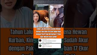 Heboh Dewi Perssik Kurban 17 Ekor Sapi Netizen pak Rt Auto Tersenyumshorts viral
