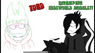 Revamping my EddsWorld Models!! | TORD | Drawing LIVE