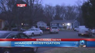 Man found shot to death in vehicle in Hampton