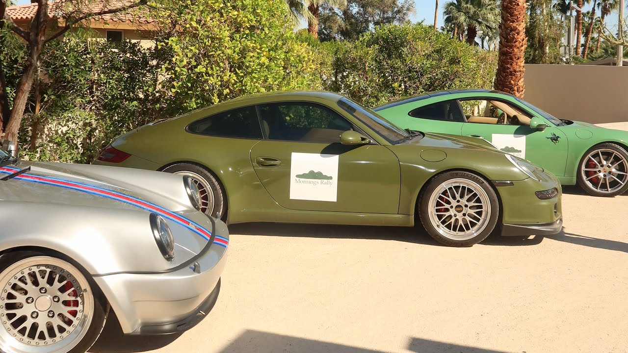 Езда на Porsche по пустыне - ралли в пустыне