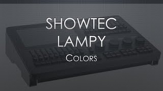 Showtec LAMPY I Colors I Tutorial