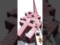 Dangerous Funny Train Crossing On Broken Railroad 💥😲 BeamNG Train Simulator #shorts