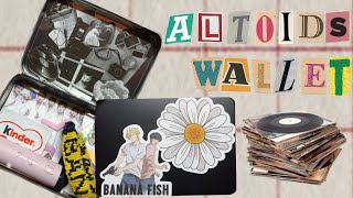 делаю altoids wallet / делюсь жизнью