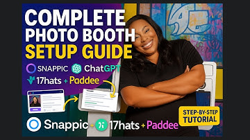 How to Set Up Photo Booth Events Like a Pro | Snappic, ChatGPT, 17hats & Paddee