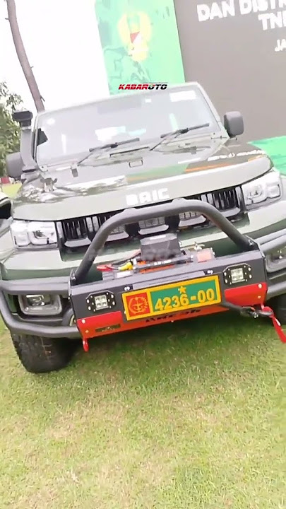 Resmi..!! BAIC BJ40 Plus jadi Mobil Dinas TNI AD… Video dari Kabaroto