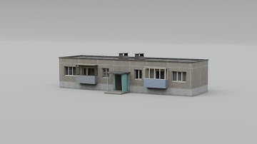 Procedural Soviet Building Generator (Blender)