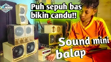 cek sound miniatur bareng oner ch sd bas bikin candu