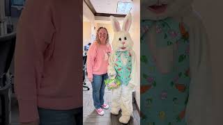 I was the Easter bunny at Midland Memorial Hospital today