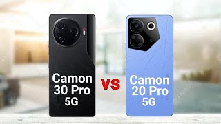 Tecno Camon 30 Pro 5G vs Tecno Camon 20 Pro 5G