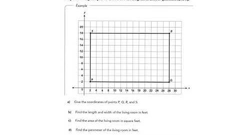 Real World Problems on the Coordinate Plane
