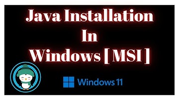 Java Installation In Windows OS with MSI