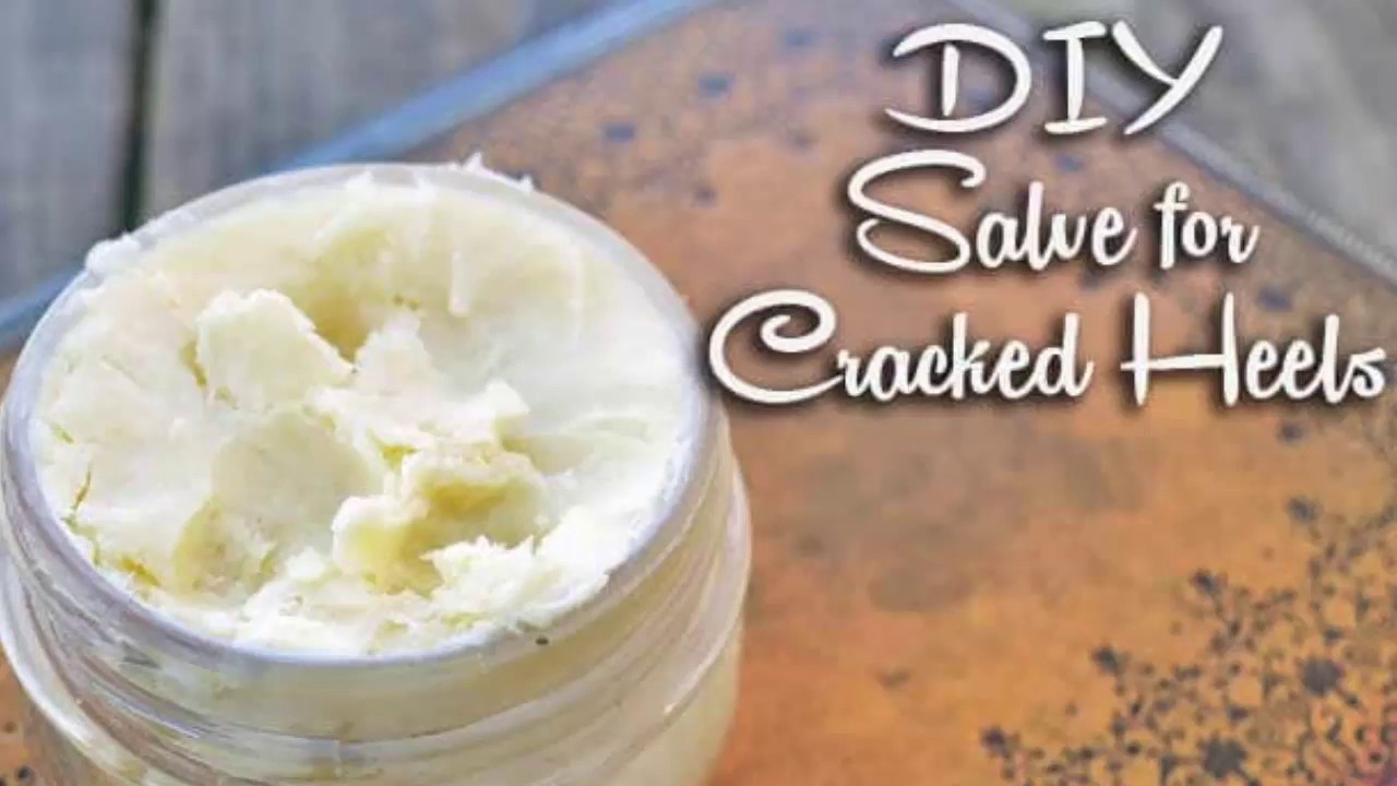 Soothing DIY Salve for Cracked Heels - YouTube