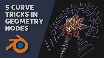 5 Curve Tips in Geometry Nodes