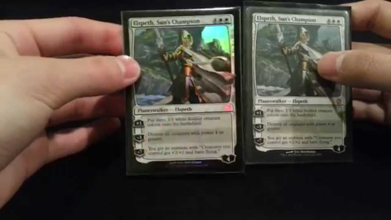 klipning samvittighed melodi What does it look like? Foil Elspeth, Sun's Champion (Theros) - YouTube