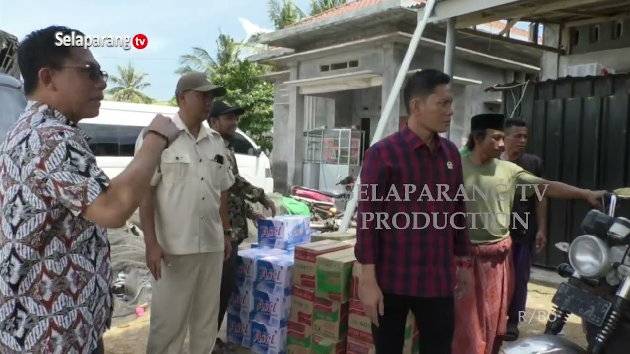 DPRD LOTIM SALURKAN BANSOS UNTUK KORBAN BANJIR