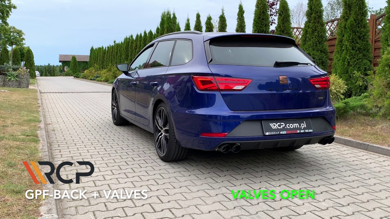 motoryzacja olx Seat Leon Cupra ST 300 | RCP Exhausts | GPF - Back Exhaust + Valves