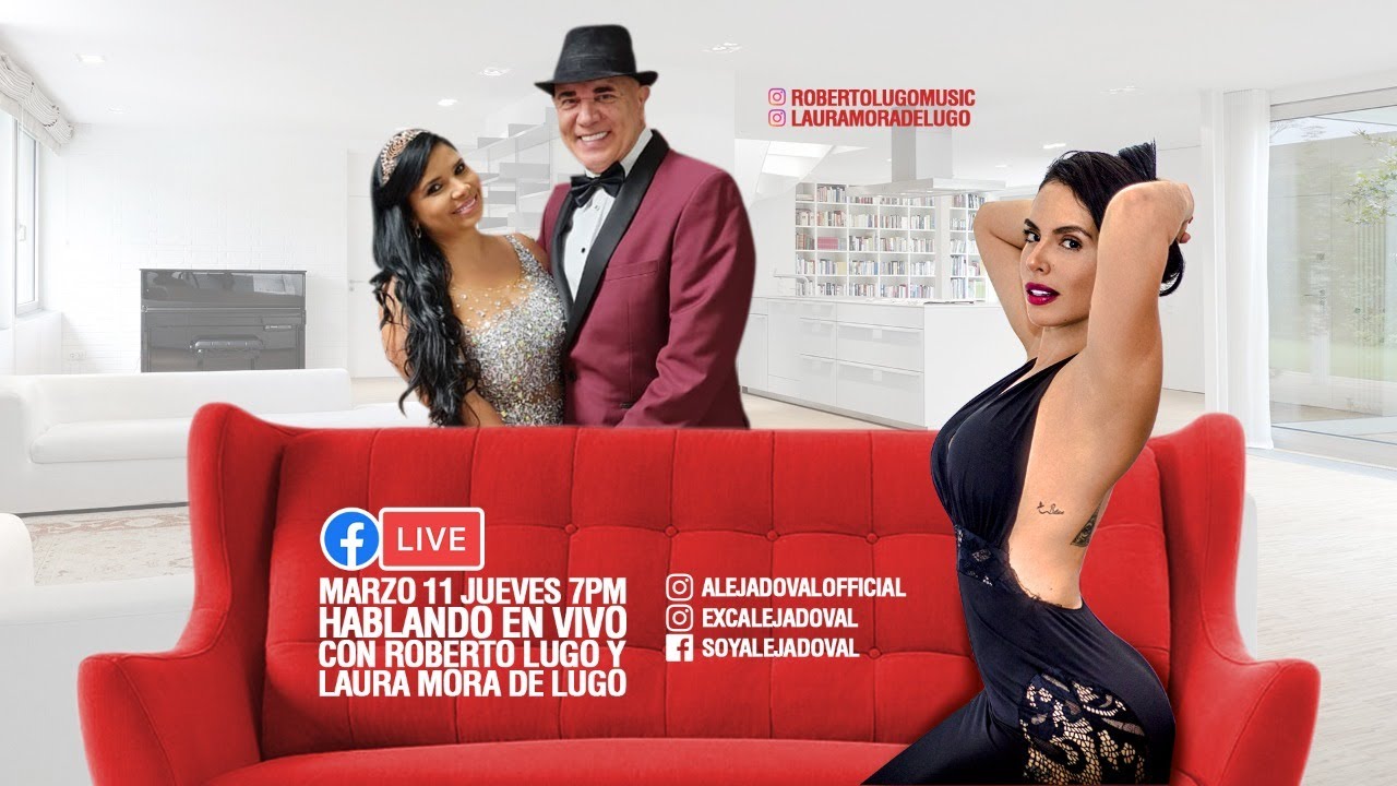 Roberto Lugo y Laura Mora de Lugo en entrevista con Aleja Doval