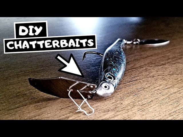 How To Make A Chatterbait - DIY Bladed Jig - Queen Tackle Switch Blade -  What Can You Think Of? 