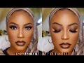 BASIC BABE E:6 || START TO FINISH || DETAILED ESPRESSO MAKE UP TUTORIAL #darkskin #brownskin #woc