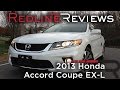 2013 Honda Accord Coupe EX-L Review, Walkaround, Exhaust, & Test Drive