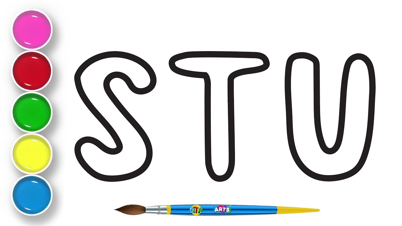 ABC English Alphabet Drawing and Coloring | Learn Alphabet Song for Kids 