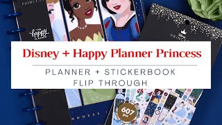 Disney + Happy Planner Princess Planner and Stickerbook Flip Through screenshot 4