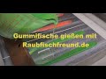 Gummifische gießen & laminieren mit Raubfischfreund.de