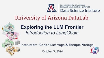 [2024 Fall] Exploring the LLM Frontier: Introduction to Langchain