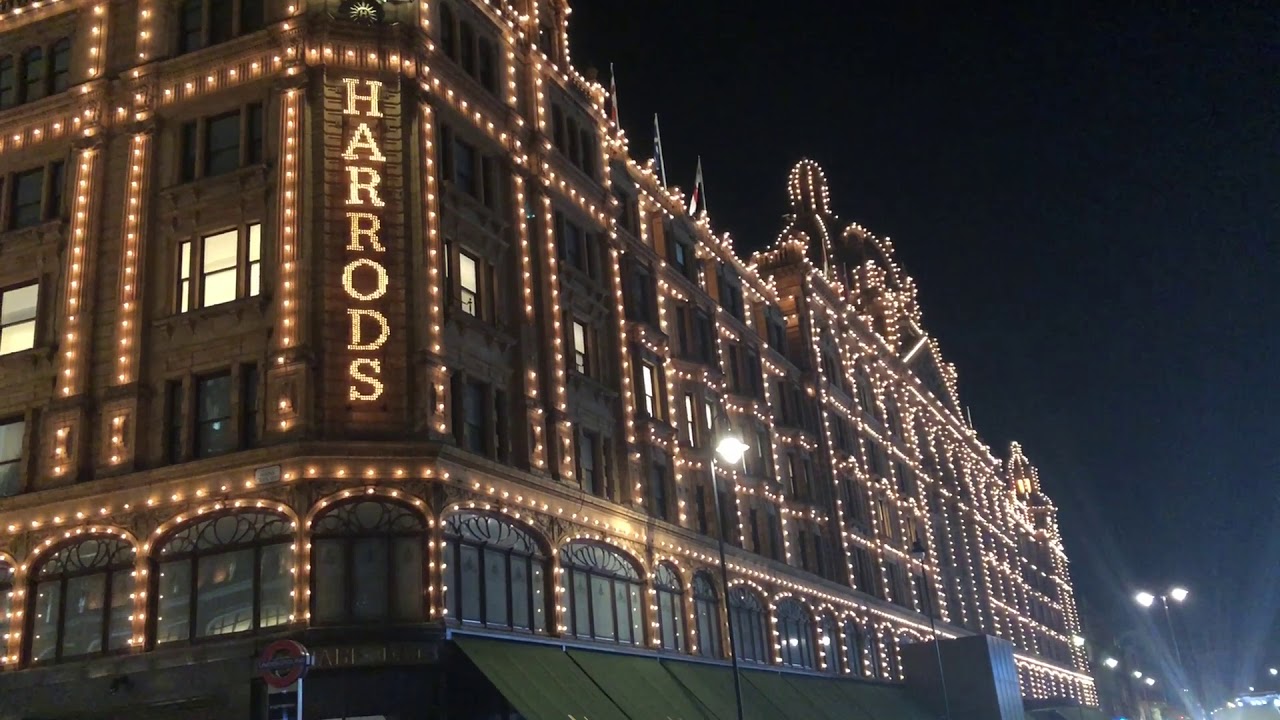 CHRISTMAS LIGHTS LONDON WALK 🎄20204k YouTube